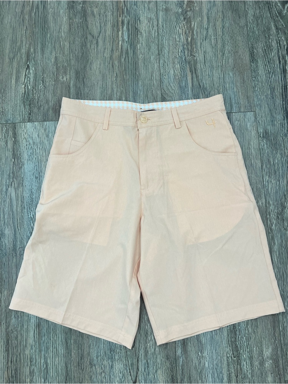 Men's Golf Shorts - Peach